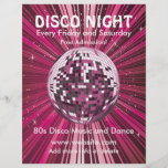 Insecte de musique de nuit de disco tract