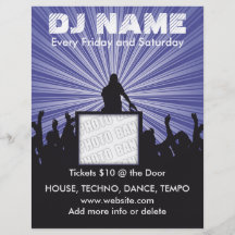 Insecte nommé de musique du DJ Tract Personnalisé