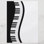 Insecte onduleux de clavier de piano prospectus personnalisés