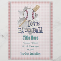 Insecte personnalisé par sport "de BASE-BALL d'AMO Tract