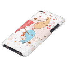Inséparables épousant des Valentines Coque Case-Mate iPod Touch