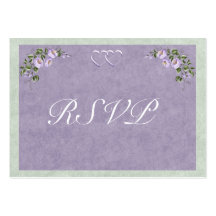 Insertion du faire-part de mariage RSVP de bigorne Carte De Visite