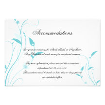 Insertion en filigrane florale bleue de mariage d' carton d'invitation
