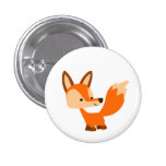 Insigne amical mignon de bouton de Fox de bande de badges publicitaires