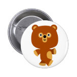Insigne autoritaire mignon de bouton d'ours de ban badges publicitaires