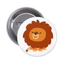 Insigne câlin mignon de bouton de lion de bande de badges avec agrafe