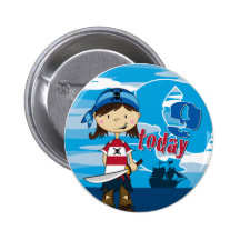 Insigne de bouton d'anniversaire de scène de batea badges avec agrafe