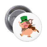 Insigne de bouton de porc de violoniste du jour de badges publicitaires