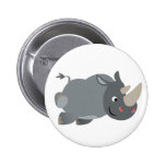 Insigne de remplissage de bouton de rhinocéros de  badges publicitaires