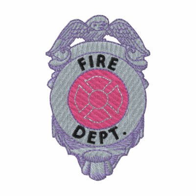 Insigne de sapeur-pompier vestes de sport brodées