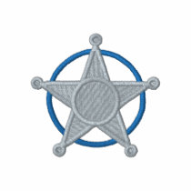 Insigne de shérif polos brodés