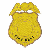 Insigne du feu polos brodés