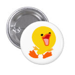 Insigne joyeux mignon de bouton de caneton de band badges publicitaires