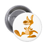 Insigne mignon de bouton de kangourou de danse de  badges publicitaires