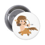 Insigne mignon de bouton de Sagittaire de centaure badges publicitaires