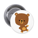 Insigne mignon de bouton d'ours de "bon Vibe" de b badges publicitaires
