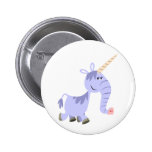 Insigne peu commun mignon de bouton de licorne de  badges publicitaires