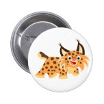 Insigne plaisant mignon de bouton de chat sauvage  badges publicitaires