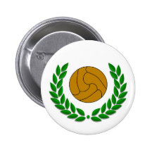 Insigne traditionnel du football/football badges avec agrafe