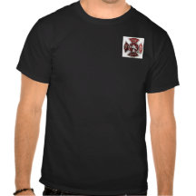 insignes de département du feu de "émail" t-shirts