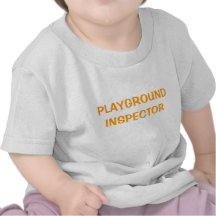 INSPECTEUR DE TERRAIN DE JEU T-SHIRTS