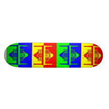 Inspiration du Taj Mahal Skateboard