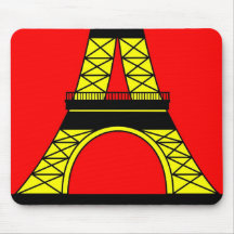 Inspiré par Tour Eiffel Tapis De Souris