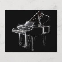 Instrument classique musical de piano à queue tract personnalisé