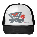 Insulaire fâché casquettes