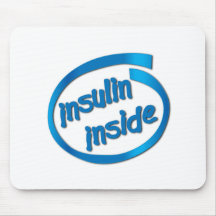 Insuline à l'intérieur tapis de souris