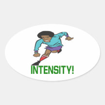 Intensité Sticker Ovale