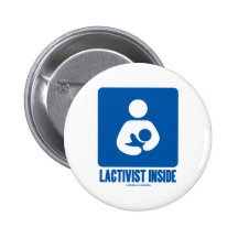 Intérieur de Lactivist (allaitant le signe de reco Pin's Avec Agrafe