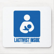 Intérieur de Lactivist (allaitant le signe de reco Tapis De Souris