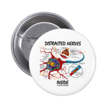 Intérieur distrait de nerfs (synapse) badge