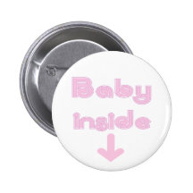 Intérieur rose de bébé - customisé badges avec agrafe