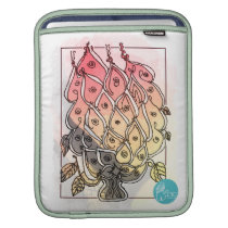 International de CTC - fleurs 2 housses ipad
