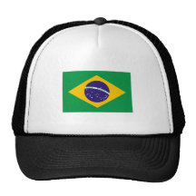 International de DRAPEAU du Brésil Casquette