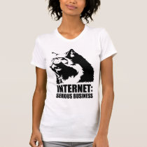 Internet : Affaires sérieuses (T-shirt drôle de lo t-shirts