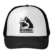 Internet : Affaires sérieuses (T-shirt drôle de lo casquettes