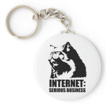 Internet : Affaires sérieuses (T-shirt drôle de lo porte-clés
