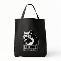 Internet : Affaires sérieuses (T-shirt drôle de lo sacs