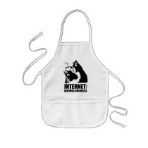 Internet : Affaires sérieuses (T-shirt drôle de lo tabliers