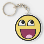Internet souriant impressionnant Meme Porte-clef