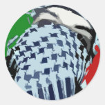Intifada Palestine 87 Adhésif Rond