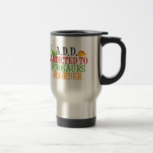 Intoxiqué de dinosaure mugs