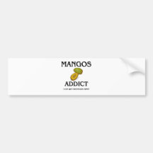 Intoxiqué de mangues adhésif pour voiture