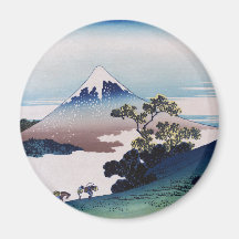 Inume-toge de Koshu, Hokusai Magnets Pour Réfrigérateur