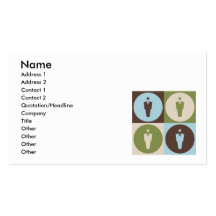 Investigations d'art de bruit cartes de visite personnelles