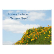 Invitaion fait sur commande carde des fleurs de pa bristols