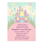 Invitation 022 d'anniversaire : Château